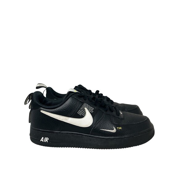 Nike Sneakers Mens 10 Black Air Force 1 Overbranding‎ Streetwear AJ7747-001 main image 7